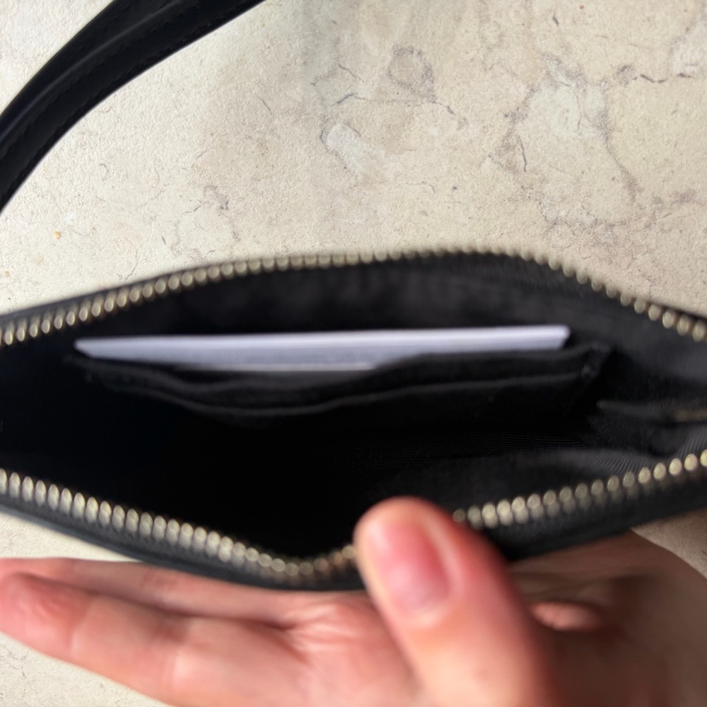 Coach Black Leather Wristlet 
Taking offers - Picture 4 of 4